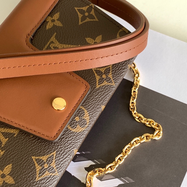 ルイヴィトンバッグ素材ディテール